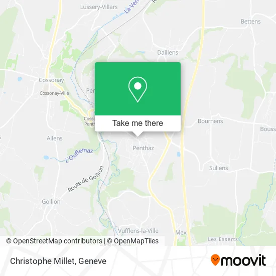 Christophe Millet map