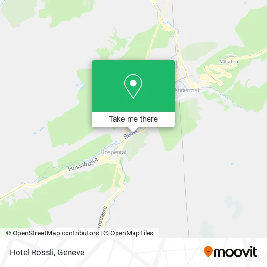 Hotel Rössli map