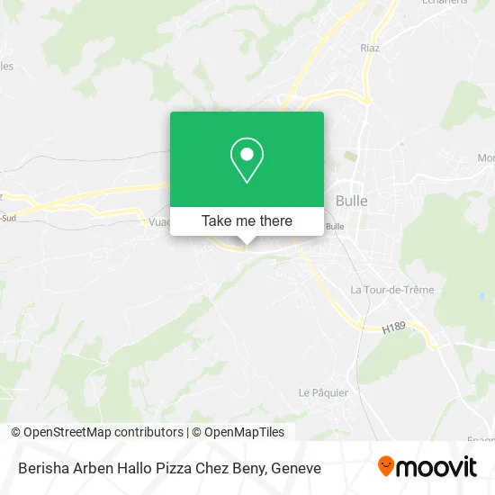 Berisha Arben Hallo Pizza Chez Beny map