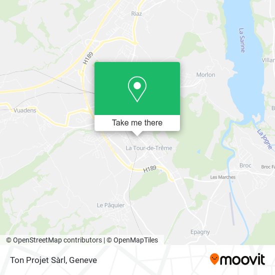 Ton Projet Sàrl map
