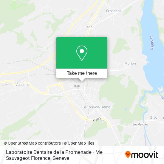 Laboratoire Dentaire de la Promenade - Me Sauvageot Florence map