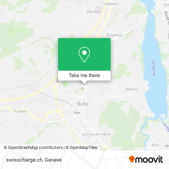 swisscharge.ch map