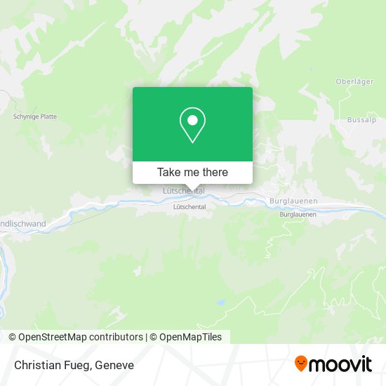 Christian Fueg map