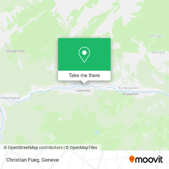 Christian Fueg map