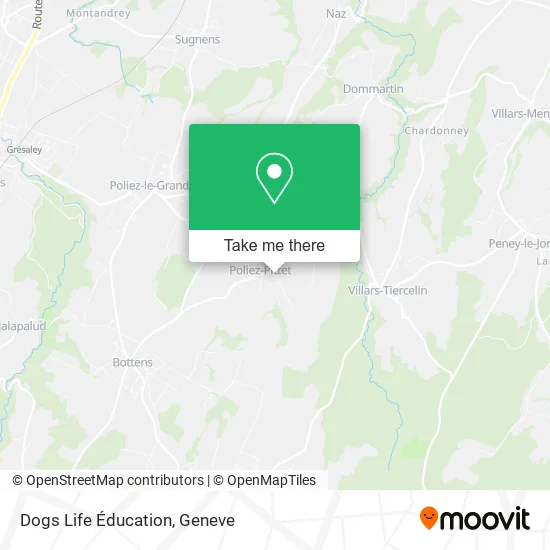 Dogs Life Éducation map