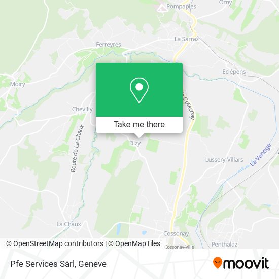 Pfe Services Sàrl map