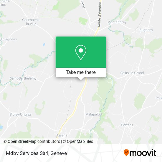 Mdbv Services Sàrl map