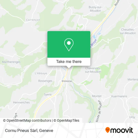 Cornu Pneus Sàrl map