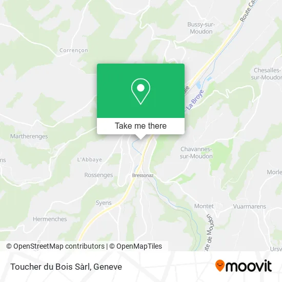 Toucher du Bois Sàrl plan