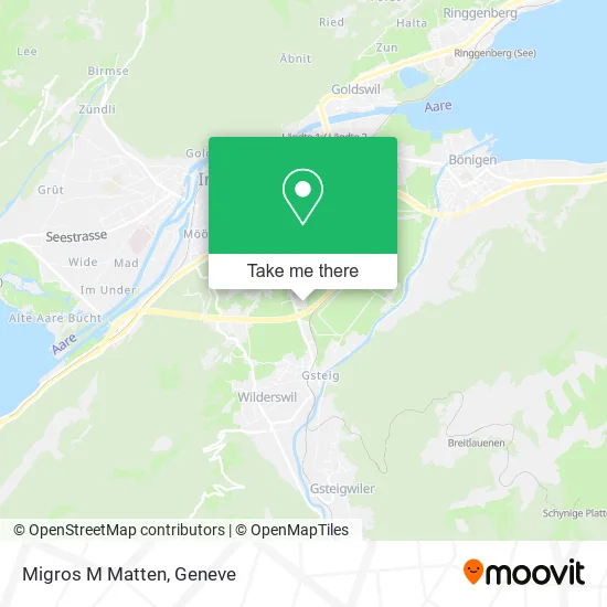 Migros M Matten map