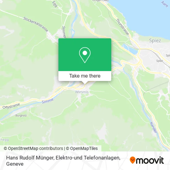 Hans Rudolf Münger, Elektro-und Telefonanlagen plan