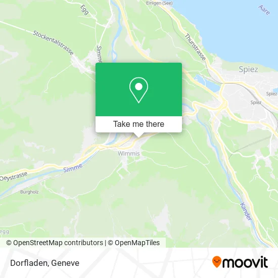 Dorfladen map