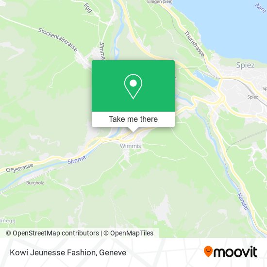 Kowi Jeunesse Fashion map