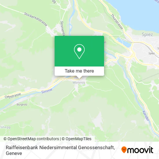Raiffeisenbank Niedersimmental Genossenschaft plan