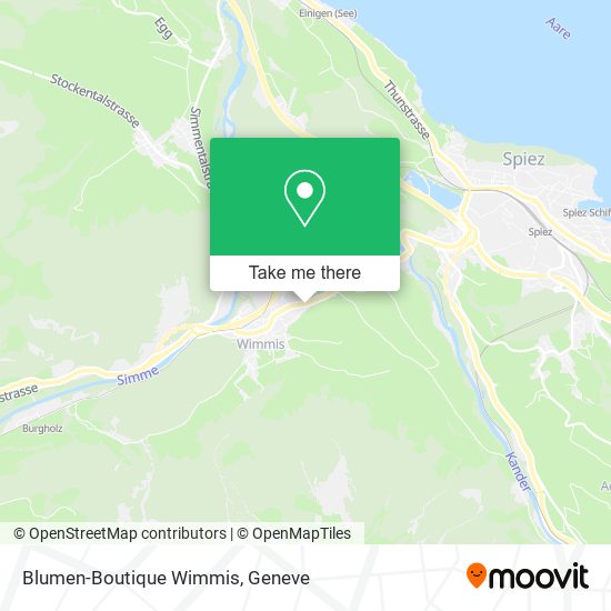 Blumen-Boutique Wimmis map
