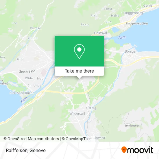Raiffeisen map