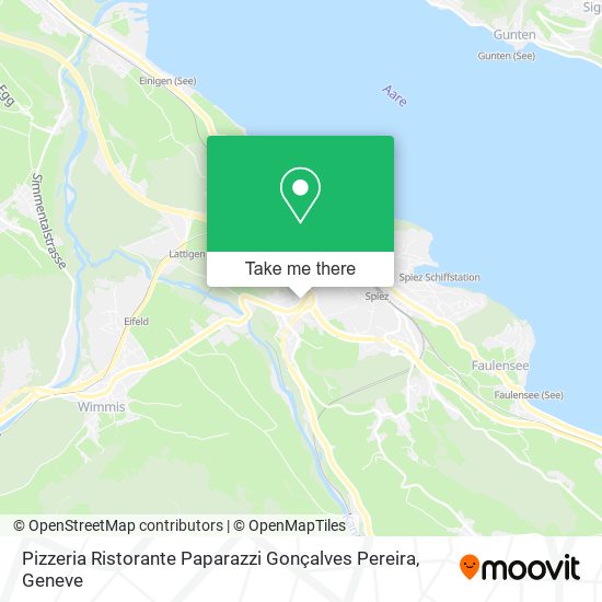 Pizzeria Ristorante Paparazzi Gonçalves Pereira map