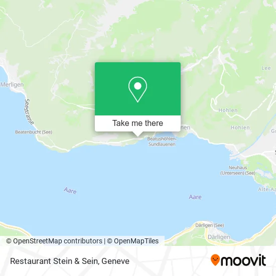 Restaurant Stein & Sein map