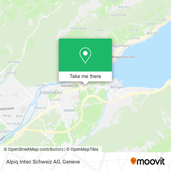 Alpiq Intec Schweiz AG map