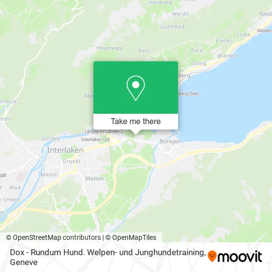 Dox - Rundum Hund. Welpen- und Junghundetraining map