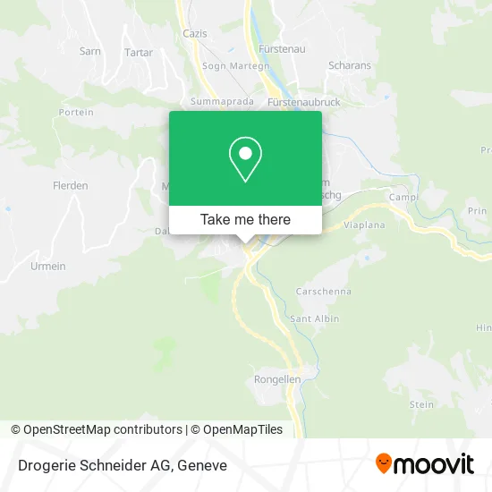Drogerie Schneider AG map