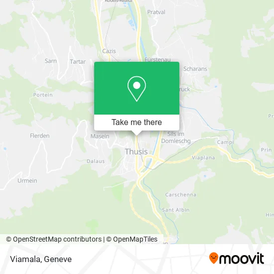 Viamala map