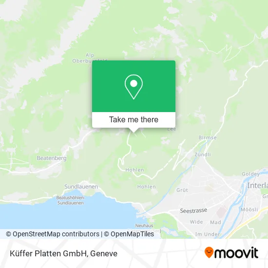 Küffer Platten GmbH map
