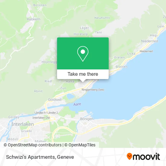 Schwizi's Apartments map