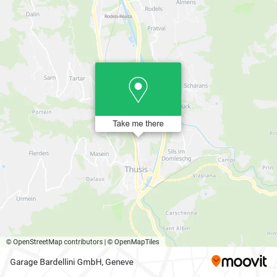 Garage Bardellini GmbH map