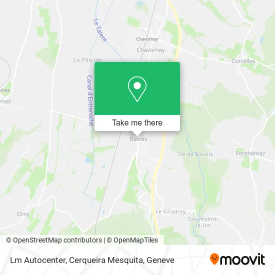 Lm Autocenter, Cerqueira Mesquita map