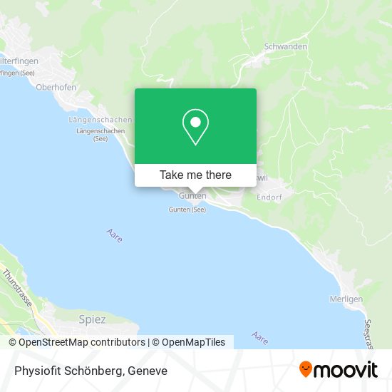 Physiofit Schönberg map