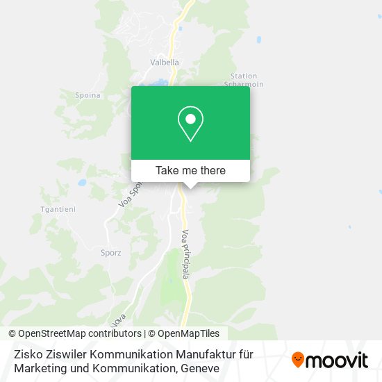 Zisko Ziswiler Kommunikation Manufaktur für Marketing und Kommunikation map