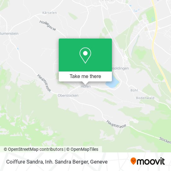 Coiffure Sandra, Inh. Sandra Berger map