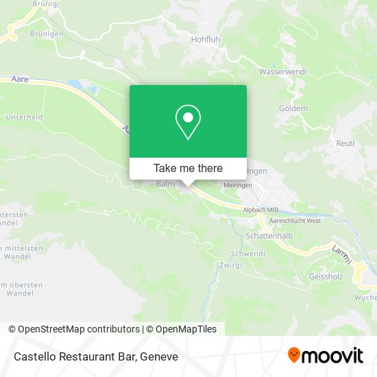 Castello Restaurant Bar map