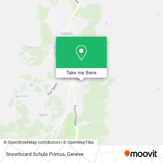 Snowboard Schule Primus map