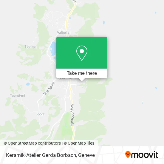 Keramik-Atelier Gerda Borbach map