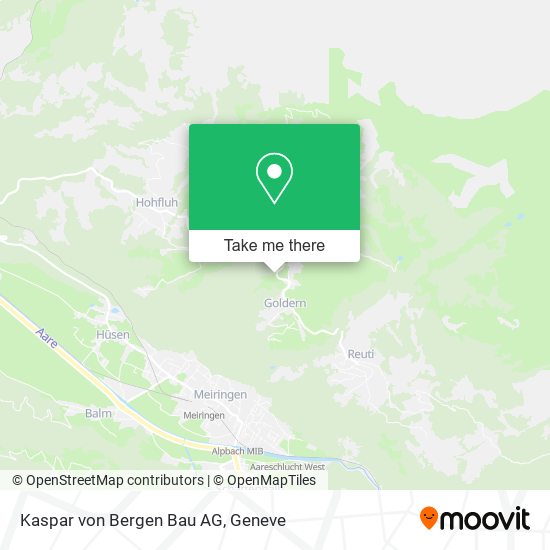 Kaspar von Bergen Bau AG map