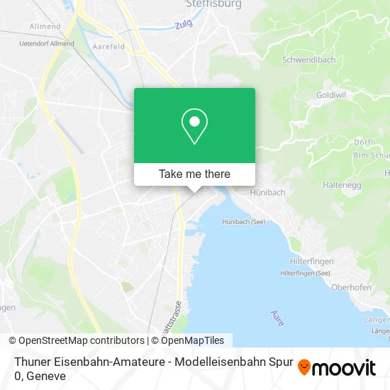 Thuner Eisenbahn-Amateure - Modelleisenbahn Spur 0 map
