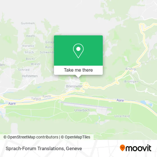 Sprach-Forum Translations map