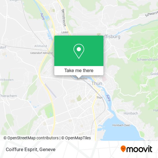 Coiffure Esprit map