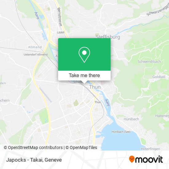 Japocks - Takai map