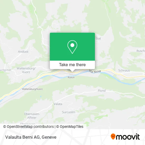 Valaulta Berni AG map