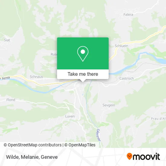 Wilde, Melanie map