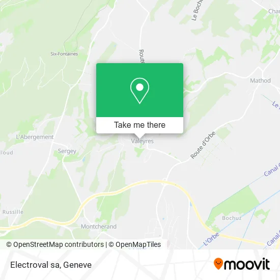 Electroval sa map