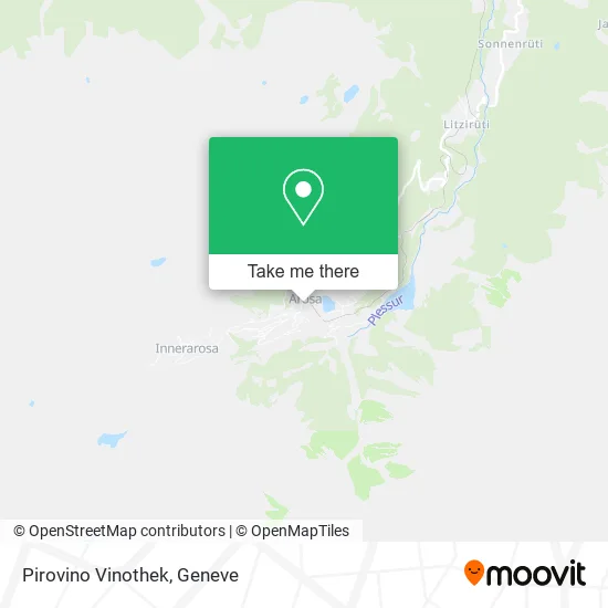 Pirovino Vinothek map