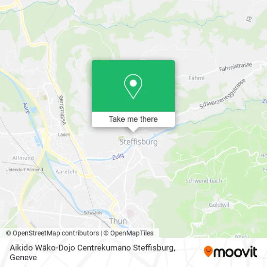 Aikido Wâko-Dojo Centrekumano Steffisburg map