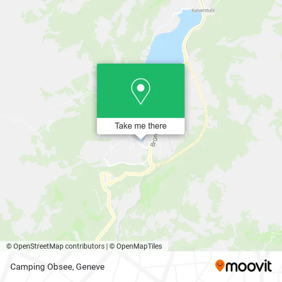 Camping Obsee map