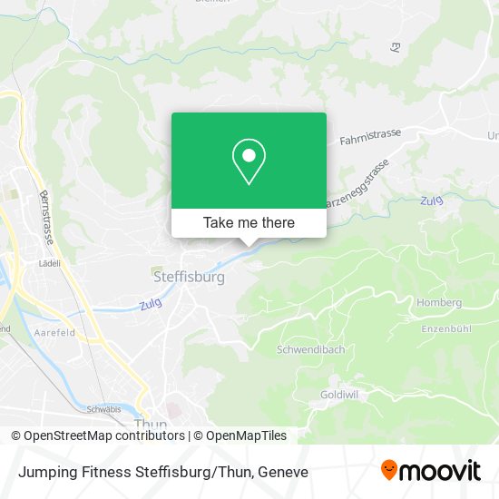 Jumping Fitness Steffisburg / Thun map