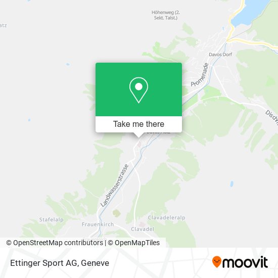 Ettinger Sport AG map