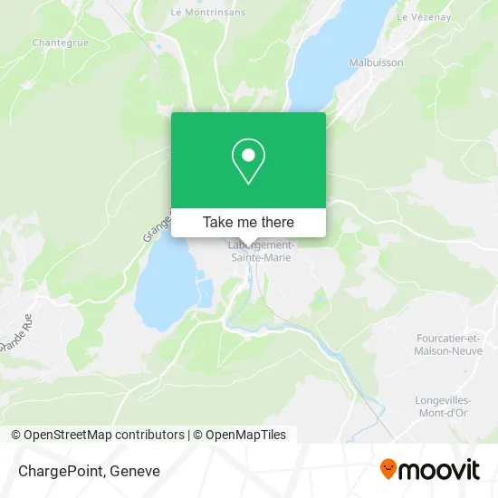 ChargePoint map